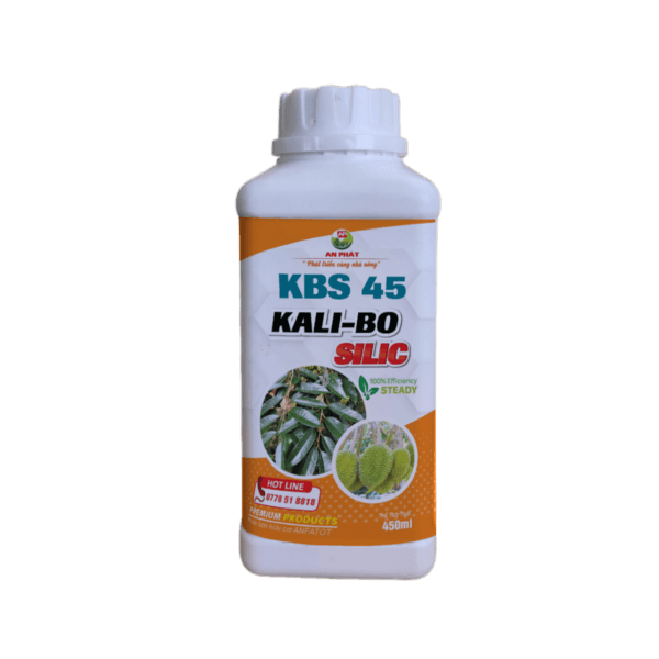 SIÊU PHẨM 𝗞𝗕𝗦𝟰𝟱 Kali Bo SILIC Hạn chế đọt non tập trung nuôi trái - Thúc trái lớn nhanh, chắc ruột, nặng ký, to củ