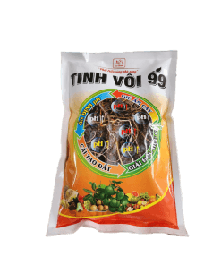 Khám phá bí quyết cải tạo đất, triệt xì phèn, ổn định pH và giải độc hữu cơ với Tinh Vôi 99 1kg