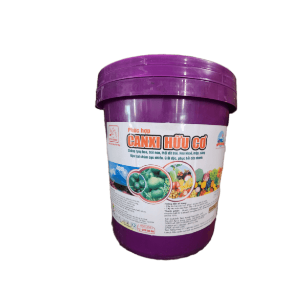 [Xô Canxi Hữu Cơ 20kg] - Cứu Cây Trồng Khỏi Hiểm Họa Rụng Hoa và Thối Đít Trái