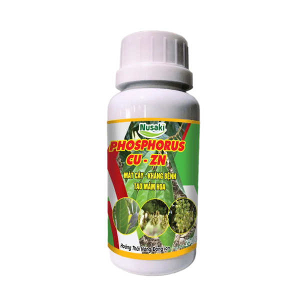 Phân Bón Hữu Cơ Phosphorus MG-CU-ZN – Tăng Cường Sức Khỏe Cây Trồng, Tạo Mầm Hoa Hiệu Quả