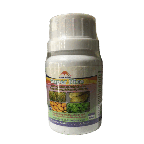 Phân Bón Hữu Cơ Super Rice - Nuôi hoa chống lép, tăng đậu trái, chống nứt rụng, dưỡng trái, chắc quả